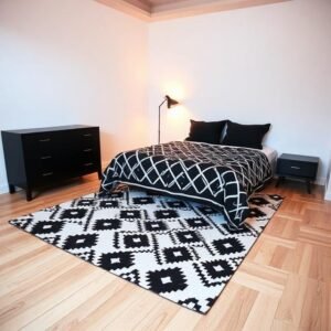 black and white bedroom ideas