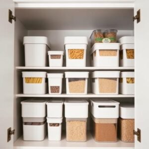 small kitchen organization