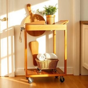small kitchen organization