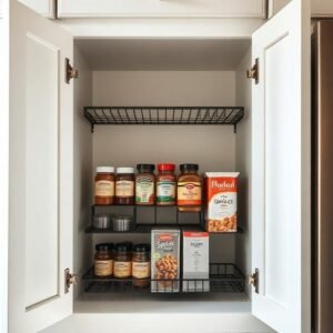 small kitchen organization