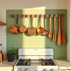 small kitchen organization