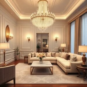 elegant living room