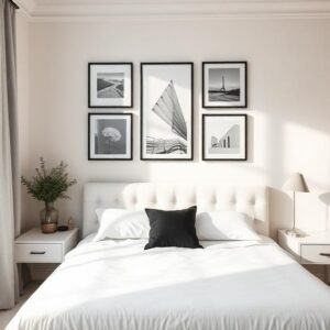 black and white bedroom ideas
