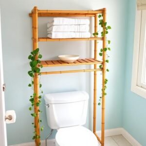 over the toilet storage ideas
