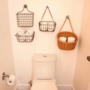over the toilet storage ideas