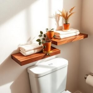 over the toilet storage ideas