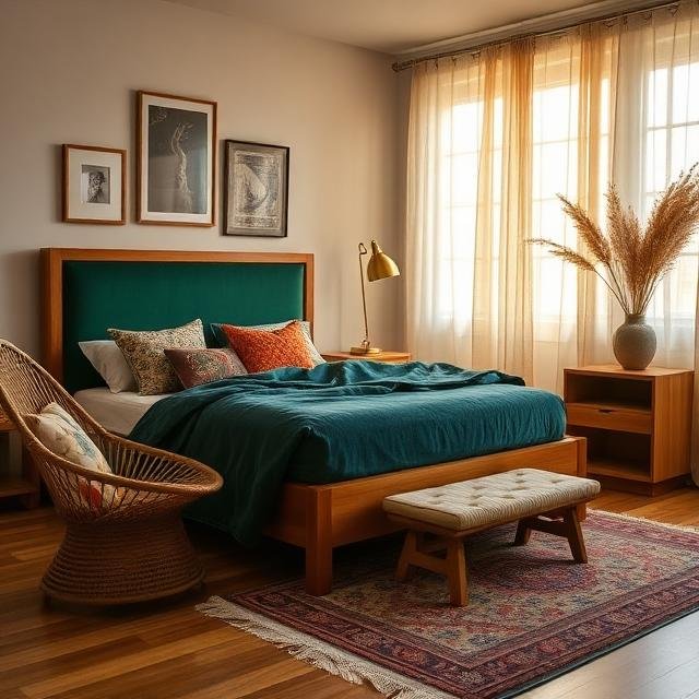 eclectic bedroom ideas