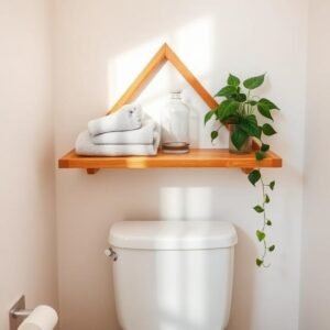over the toilet storage ideas