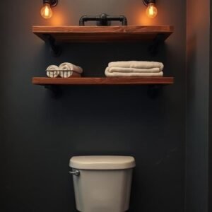 over the toilet storage ideas