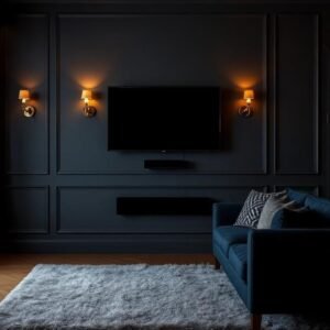 living room tv wall ideas