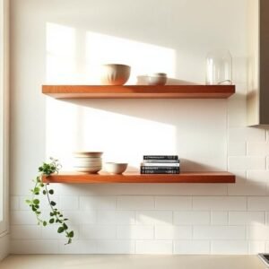 small kitchen organization